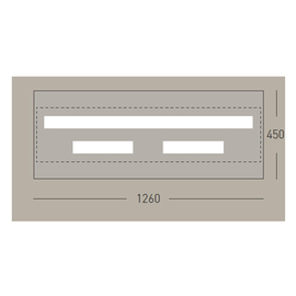 Wärmebrücke Einbaugerät für Combi-Buffet, 2 x 500 W Produktbild