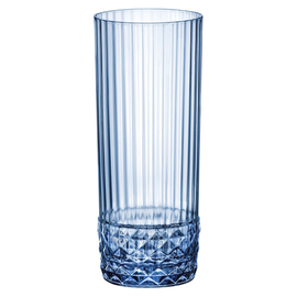 Longdrinkglas AMERICA 20S Blue 40 cl mit Relief Produktbild