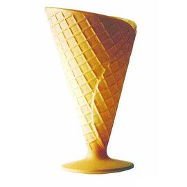 Restposten | Eisglas "Cornetto Biscotto", 27 cl, Ø 9,4 cm, H 16,5 cm, 367 gr. Produktbild