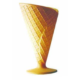 RESTPOSTEN | Restposten | Eisglas "Cornetto Biscotto", 27 cl, Ø 9,4 cm, H 16,5 cm, 367 gr. Produktbild