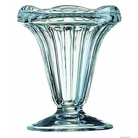 RESTPOSTEN | Eisbecher Coupe A Glace 220 ml Glas mit Relief  Ø 102 mm  H 127 mm Produktbild