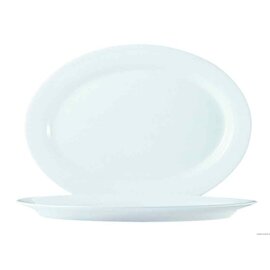 RESTPOSTEN | Platte RESTAURANT WHITE Hartglas 320 mm x 245 mm Produktbild