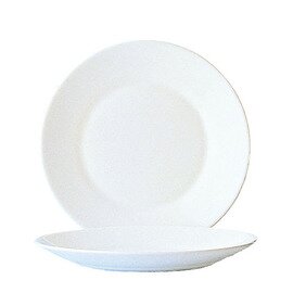 Teller flach Ø 225 mm RESTAURANT WHITE Hartglas Produktbild