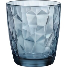 Whiskybecher DIAMOND Ocean Blue Acqua 30,5 cl mit Eichstrich 0,2 l Produktbild