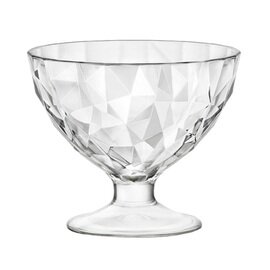 Eisschale | Dessertschale DIAMOND 360 ml Glas  Ø 116 mm  H 99 mm Produktbild