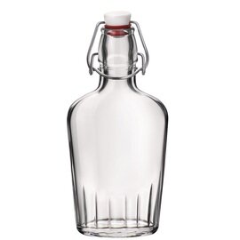Flasche VARIOUS Glas 250 ml mit Deckel Bügelverschluss Ø 92 mm H 202 mm Produktbild