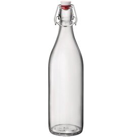 Flasche Giara 1000 ml Glas mit Deckel Bügelverschluss Ø 83 mm H 315 mm Produktbild