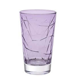 Longdrinkglas DOLOMITI 42 cl lila mit Relief Produktbild