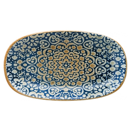 Platte ENVISIO ALHAMBRA Porzellan oval | 335 mm x 195 mm Produktbild