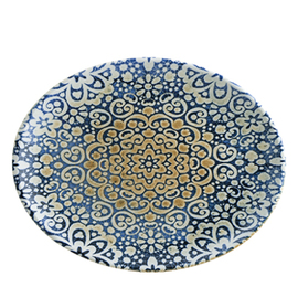 Platte ENVISIO ALHAMBRA Moove oval Porzellan 310 mm x 240 mm Produktbild