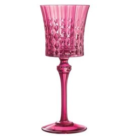 Weinkelch LADY DIAMOND 19 cl pink mit Relief Produktbild