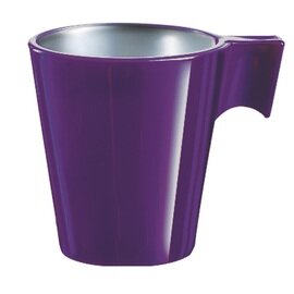 Heißgetränkebecher Longo Purple 220 ml Hartglas lila mit Henkel Produktbild