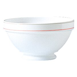 RESTPOSTEN | Suppennapf RESTAURANT VALERIE CHERRY 510 ml Hartglas feine Linie  Ø 132 mm  H 74 mm Produktbild