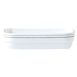 Stapelschale RESTAURANT VALERIE BLUE JEAN 240 ml Hartglas feine Linie  L 140 mm  B 90 mm  H 36 mm Produktbild