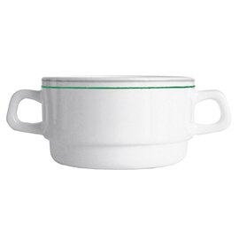 Suppentasse RESTAURANT VALERIE GREEN 320 ml Hartglas feine Linie  Ø 105 mm  H 54 mm Produktbild