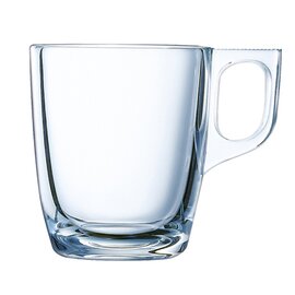 Espressotasse VOLUTO TRANSPARENT 9 cl Glas Hartglas  H 68 mm Produktbild