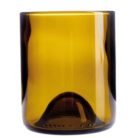 RESTPOSTEN | Wine Bottle Amber Tumbler BOTTLE TUMBLERS 36 cl bernsteinfarben Produktbild