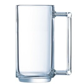 RESTPOSTEN | Bockbecher A LA BONNE HEURE 40 cl transparent mit Henkel Produktbild