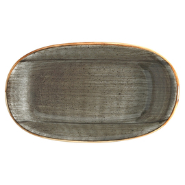 Platte AURA SPACE oval Porzellan 335 mm x 195 mm Produktbild