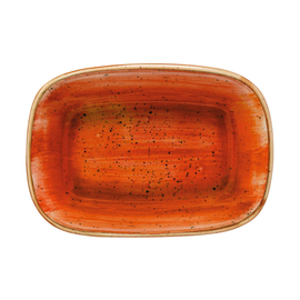 Rechteckschale AURA TERRACOTTA Porzellan rechteckig | 170 mm x 115 mm H 40 mm Produktbild