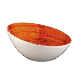 Schale 850 ml AURA TERRACOTTA Vanta Porzellan Ø 220 mm H 98 mm Produktbild