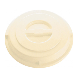 Eurodeckel rund PP weiß Ø 250 mm H 44 mm | passend für Teller Ø 240 mm Produktbild