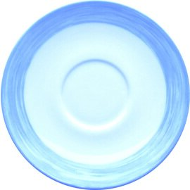 Untertasse RESTAURANT BRUSH BLUE | Hartglas Ø 140 mm Produktbild