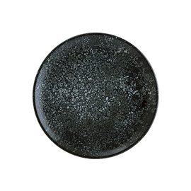 Teller flach ENVISIO COSMOS BLACK Gourmet Porzellan schwarz Ø 170 mm Produktbild