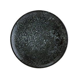 Teller flach ENVISIO COSMOS BLACK Gourmet Porzellan schwarz Ø 250 mm Produktbild