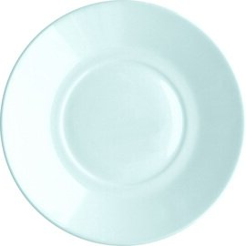 Untertasse CYLINDRIQUE WHITE | Hartglas Ø 138 mm Produktbild