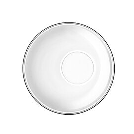 Obertasse KALEIDO Hartglas Spiegel asymmetrisch  H 18 mm Produktbild