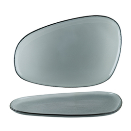 Platte VAGO GLASS Glas oval | 390 mm x 250 mm Produktbild