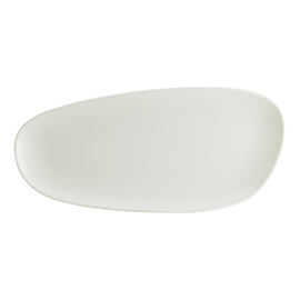 Platte ENVISIO IRIS WHITE Vago oval Porzellan 370 mm x 170 mm Produktbild