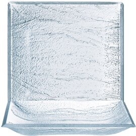 Teller MINERALI | Hartglas transparent | quadratisch 110 mm  x 110 mm Produktbild