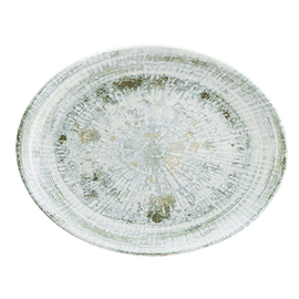 Platte ENVISIO ODETTE OLIVE Moove Porzellan oval | 310 mm x 240 mm Produktbild