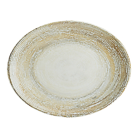Platte ENVISIO PATERA Moove Porzellan oval | 310 mm x 240 mm Produktbild