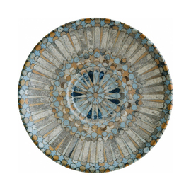Untertasse LUCA MOSAIC Gourmet Porzellan mehrfarbig Ø 160 mm H 25 mm Produktbild