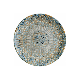 Teller flach LUCA MOSAIC Gourmet Porzellan mehrfarbig Ø 170 mm Produktbild