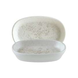 Schale HYGGE LUNAR WHITE 60 ml Premium Porcelain weiß oval Ø 100 mm H 65 mm Produktbild