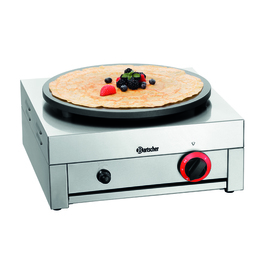 Crêpe-Backgerät Gas 1CP400G mit 1 Backplatte 3000 Watt Produktbild