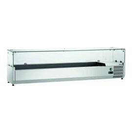 Kühlaufsatz GL4 7 x 1/4 GN 230 Volt | 10 Stege in 2 Größen | 7 Behälter GN 1/4 - 150 mm Produktbild