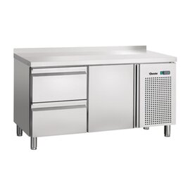 Umluftkühltisch 350 Watt  | Aufkantung  | Volltür  | 2 Schubladen Produktbild