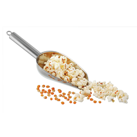 Lebensmittelschaufel 100 Edelstahl mit Aufhängeloch Produktbild 1 S