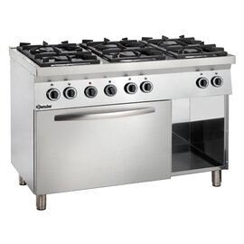 Gasherd MFG 760 Gastronorm 230 Volt 28,5 kW (Gas) 3 kW (Elektrobackofen) | Backofen Produktbild