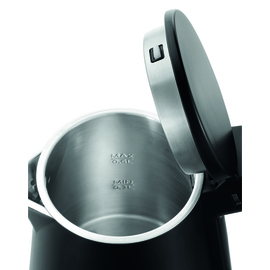 Wasserkocher 0,6 ltr schwarz Kunststoff Edelstahl Produktbild 1 S