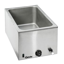 Wasserbad | Bain Marie Gastronorm - 200 mm  • 1200 Watt | Wasserauslaufhahn Produktbild