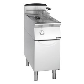 Gas-Standfritteuse | 2 Becken 2 Körbe 16 ltr | 230 Volt 12 kW (Gas) Produktbild