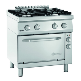 Gasherd 70040 EB11 mit Backofen Elektro | 4 Kochstellen Gas Produktbild