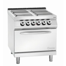 4 Platten Elektroherd Gastronorm 400 Volt 21,6 kW | Backofen Produktbild