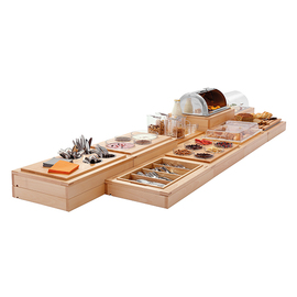 Buffet-System Set BRK1/1 Holz | Brotkorb mit Haube Produktbild 2 L